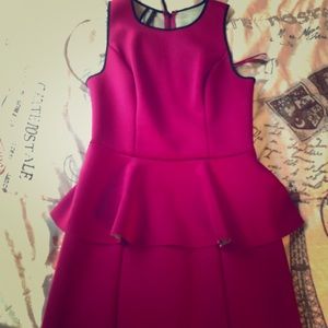 peplum dress
